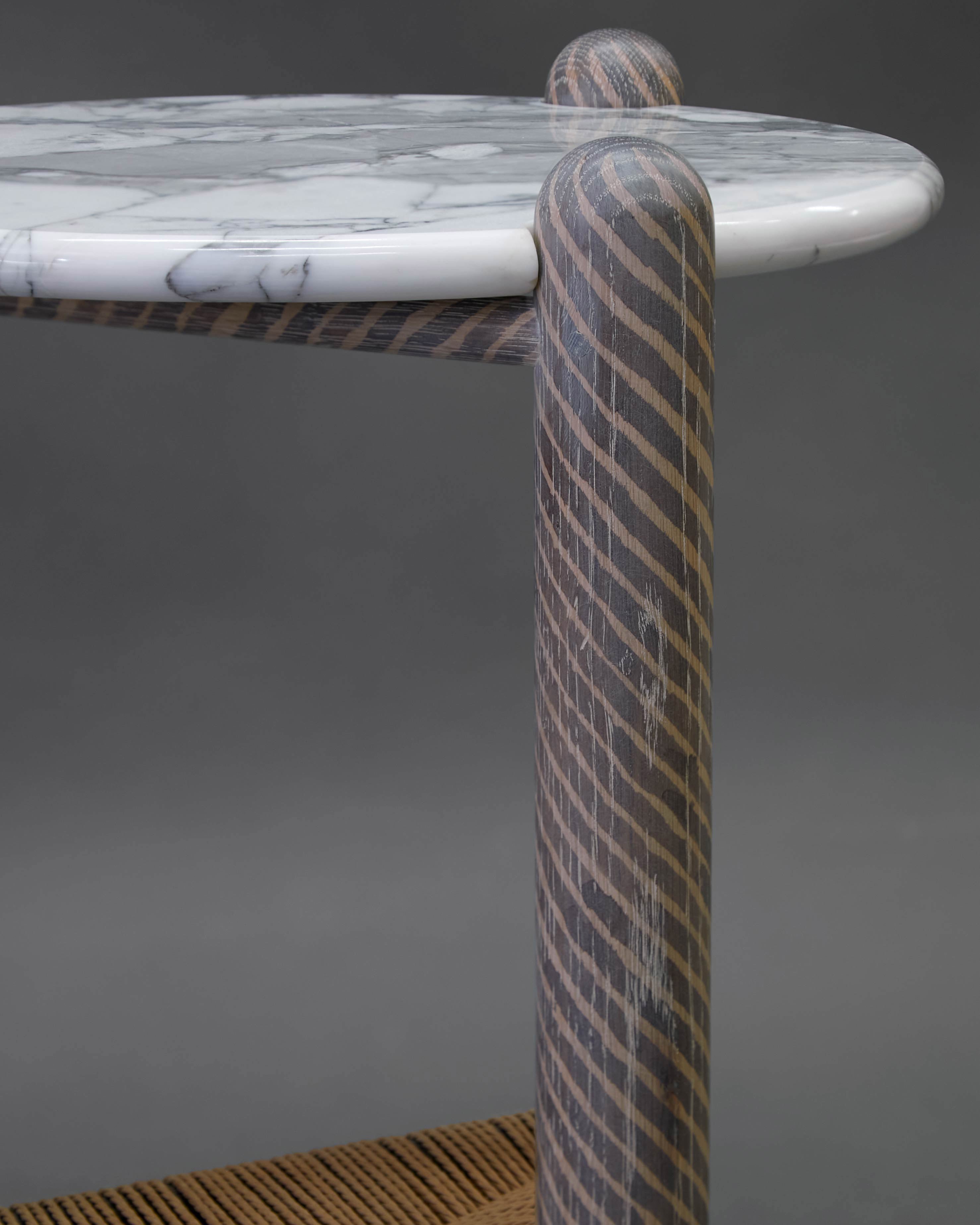 15" OXALINO™ Captain's Side-Table - Solid Oak