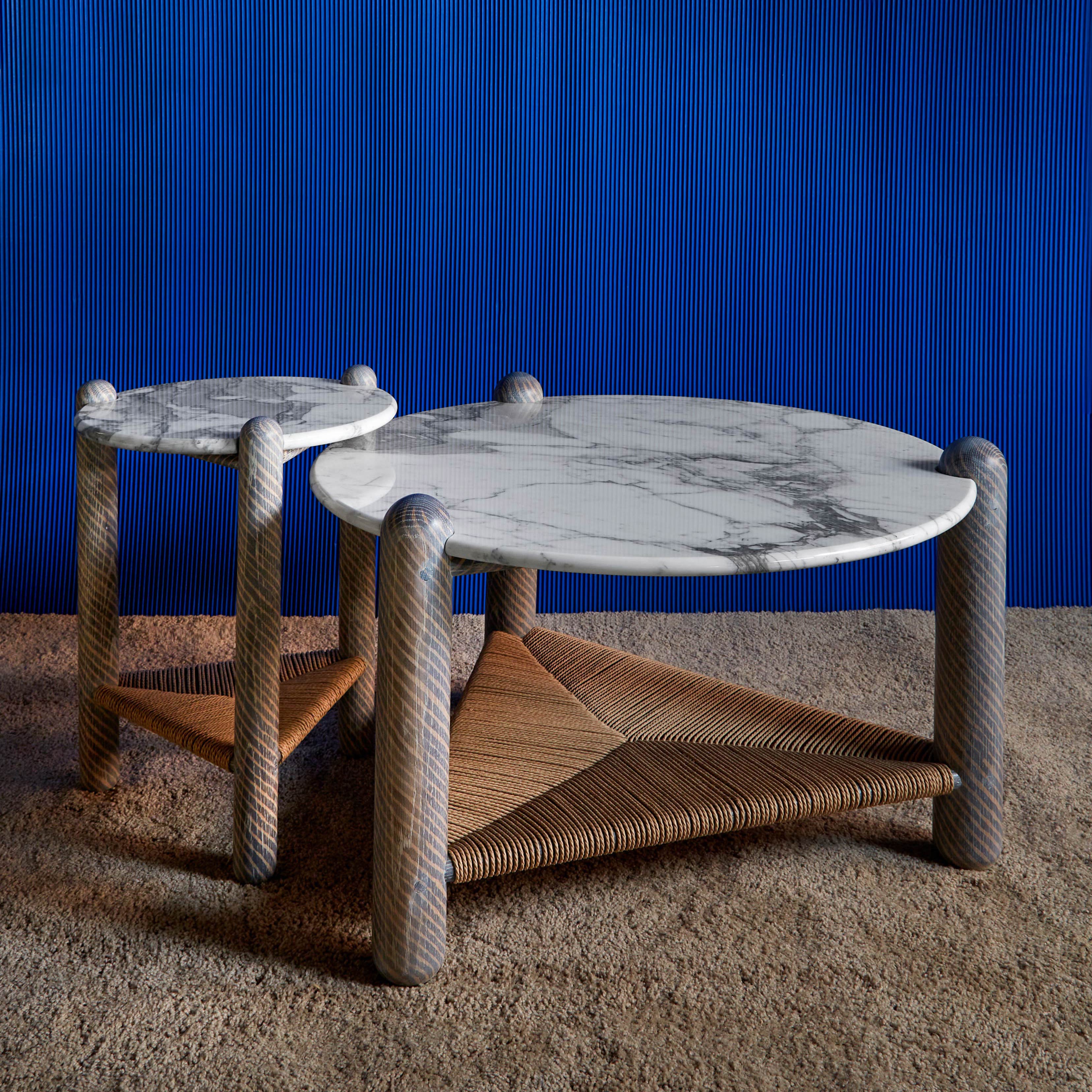 15" OXALINO™ Captain's Side-Table - Solid Oak